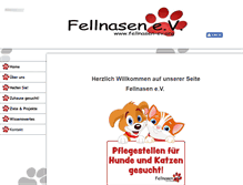 Tablet Screenshot of fellnasen-ev.org